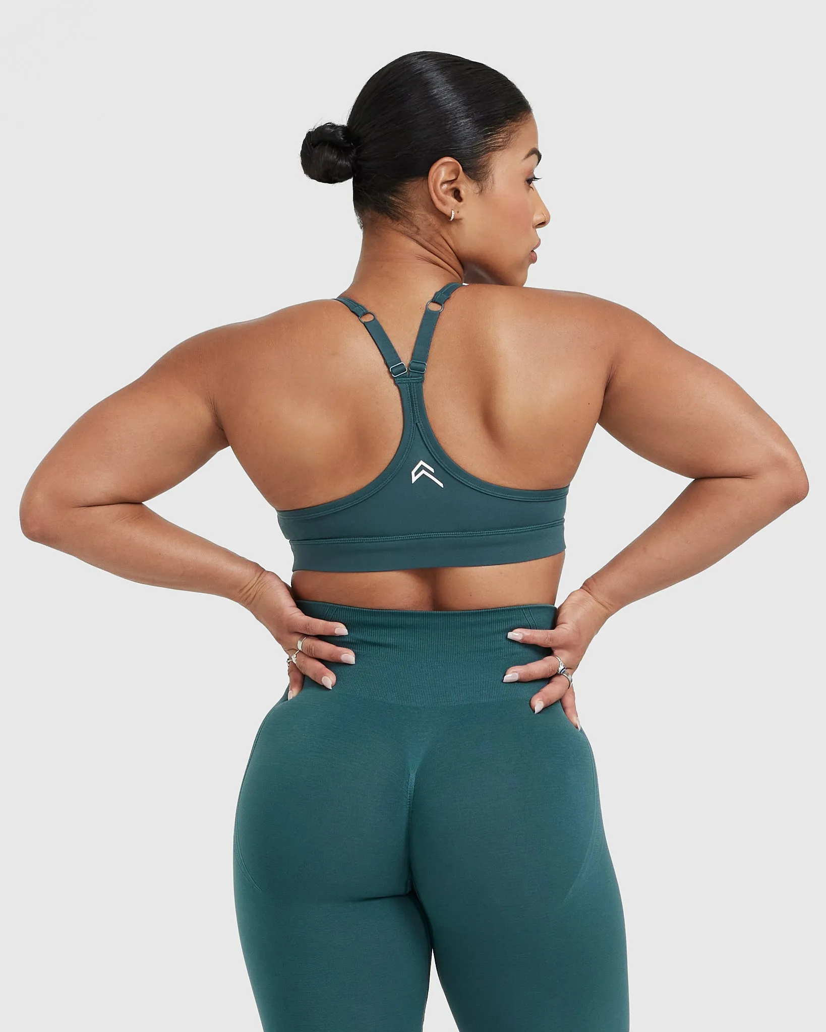 Everyday Sports Bra | Marine Teal sold by Oner Active product image thumbnail 2