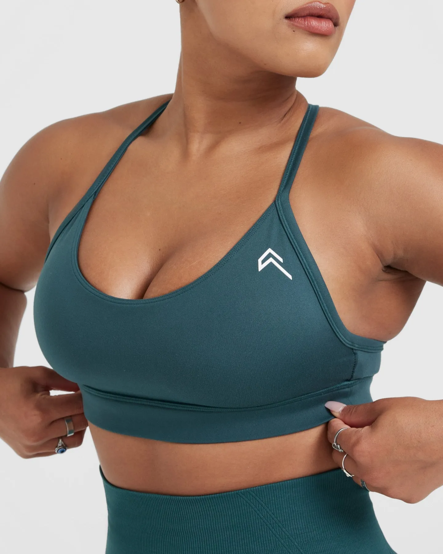 Everyday Sports Bra | Marine Teal sold by Oner Active product image thumbnail 4