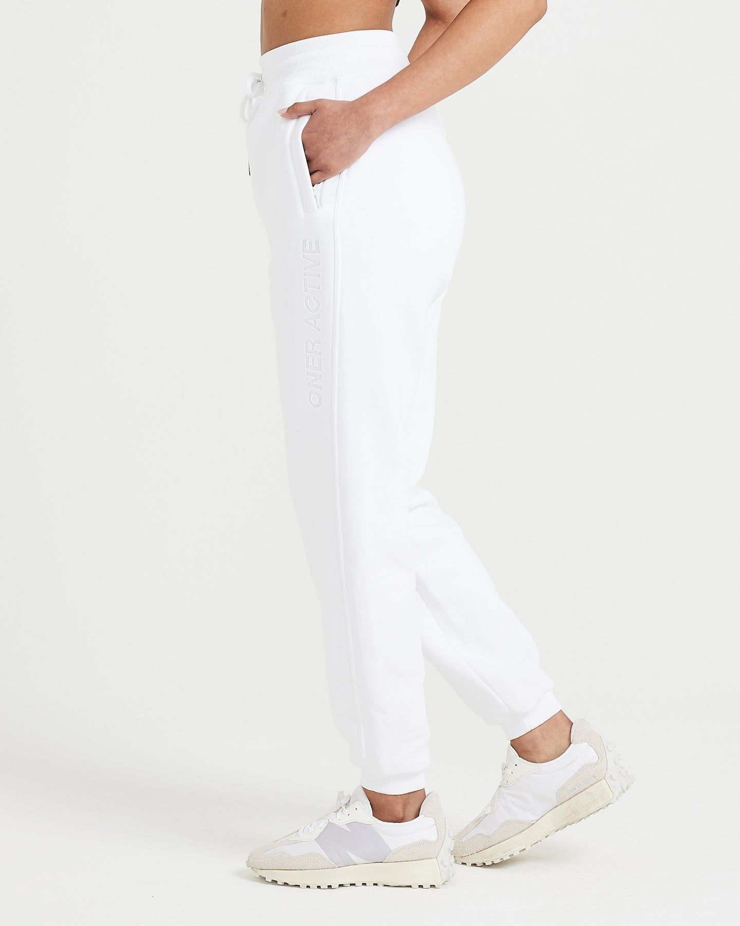 Classic Lounge Jogger | White sold by Oner Active product image thumbnail 3
