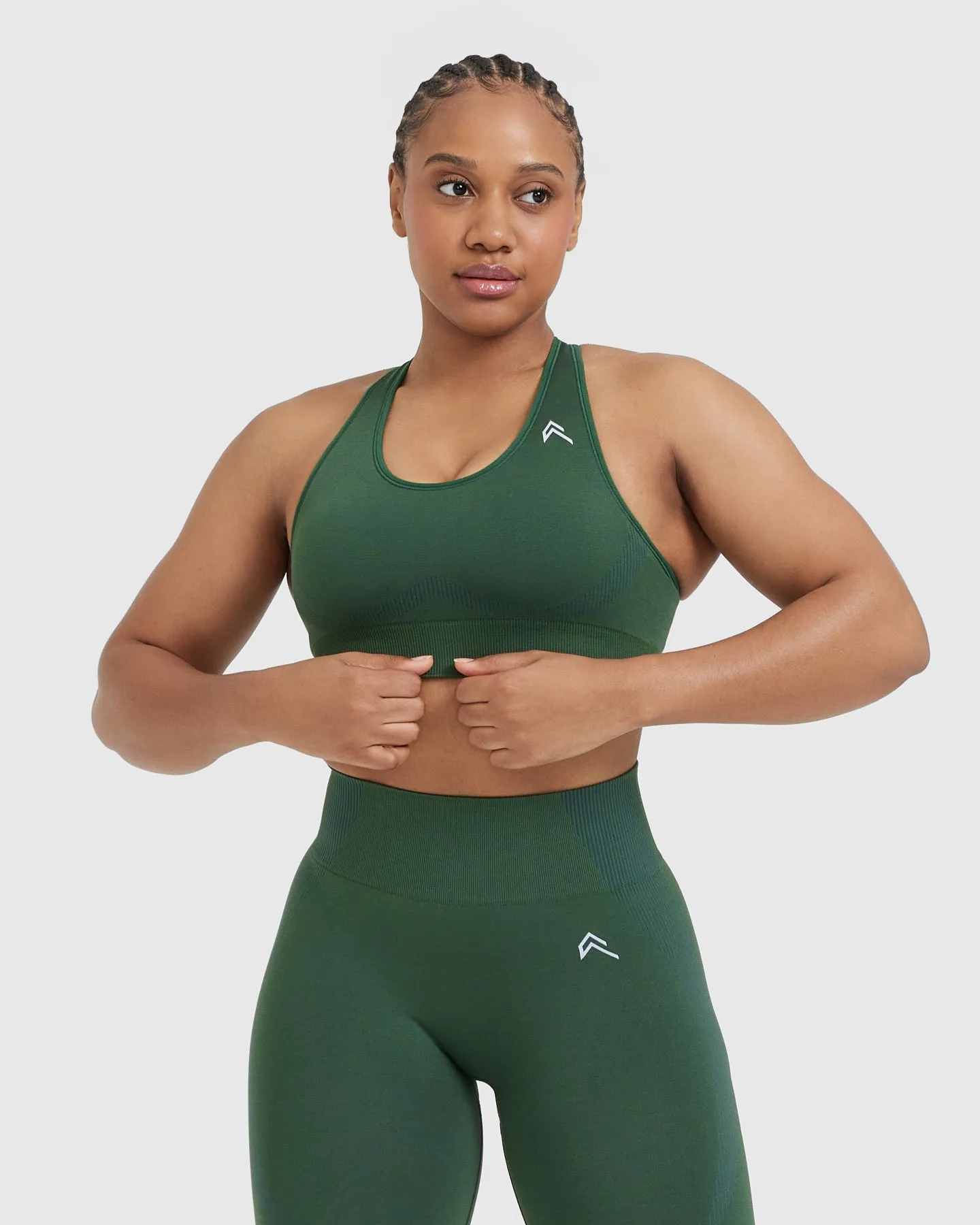 Classic Seamless 2.0 Bralette | Evergreen Marl sold by Oner Active