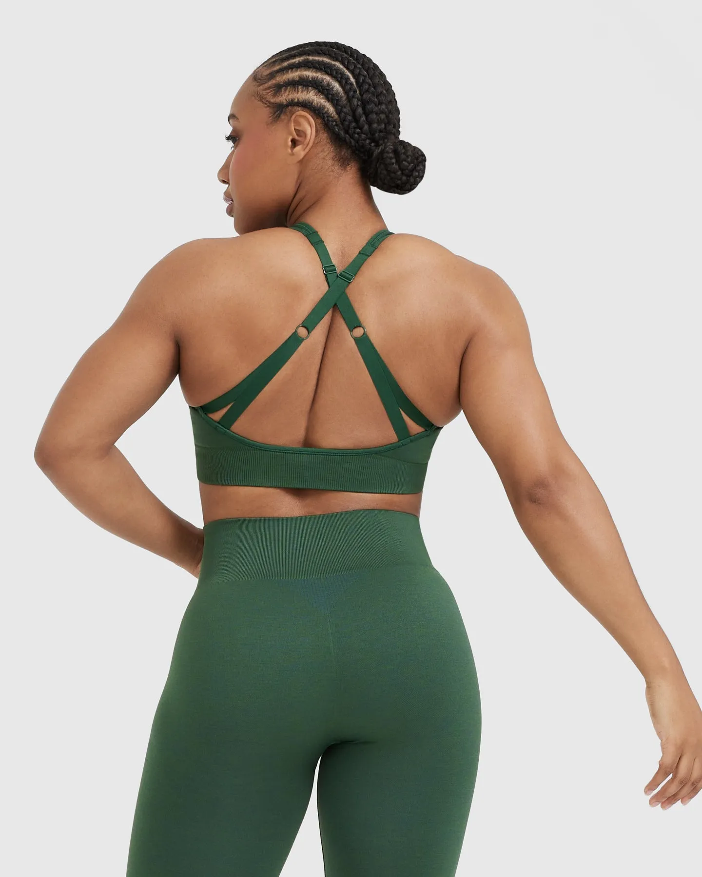 Classic Seamless 2.0 Bralette | Evergreen Marl sold by Oner Active product image thumbnail 2