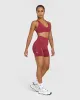 Effortless Seamless Shorts | Burnt Cherry sold by Oner Active