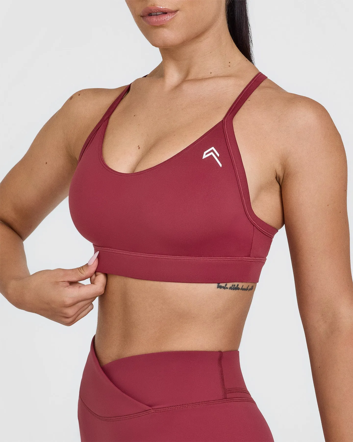 Everyday Sports Bra | Burnt Cherry sold by Oner Active product image thumbnail 4