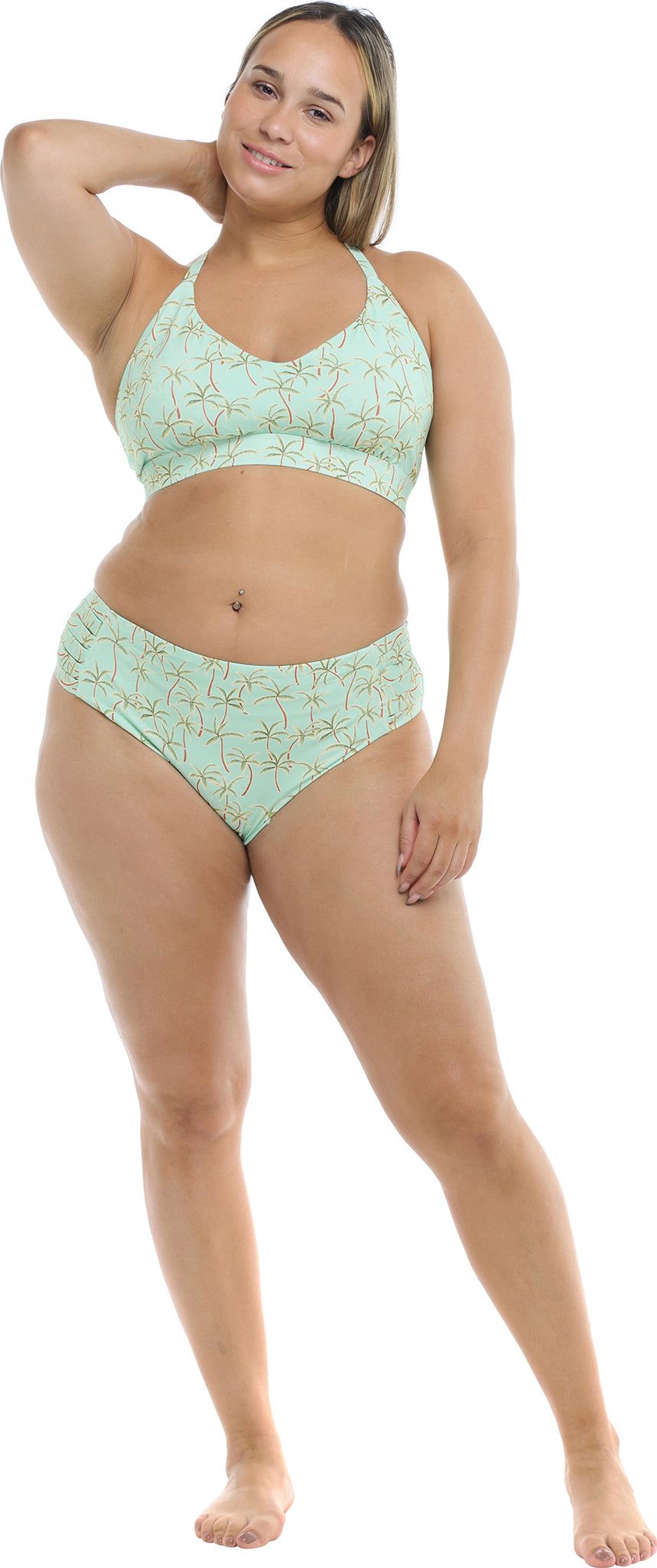 Salt Cay Retro Plus Size Bikini Bottom - Women's|-|Bas de bikini grande taille Salt Cay Retro - Femme sold by The Last Hunt product image thumbnail 3