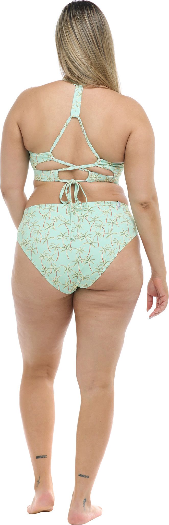 Salt Cay Retro Plus Size Bikini Bottom - Women's|-|Bas de bikini grande taille Salt Cay Retro - Femme sold by The Last Hunt