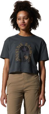 Alpine Flowers Short Sleeve T-Shirt - Women's|-|T-shirt à manches courtes Alpine Flowers - Femme sold by The Last Hunt