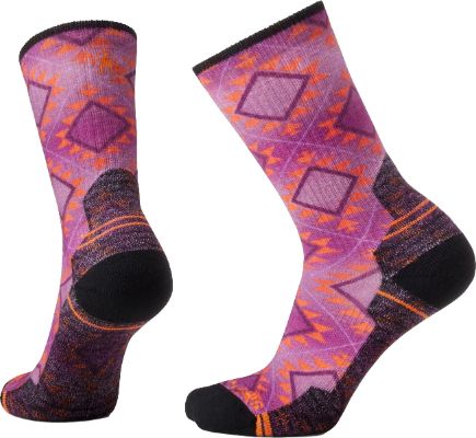 Hike Light Cushion Southwest Tile Crew Sock - Women's|-|Chaussettes mi-mollet à matelassage léger Southwest Tile Hike - Femme sold by The Last Hunt