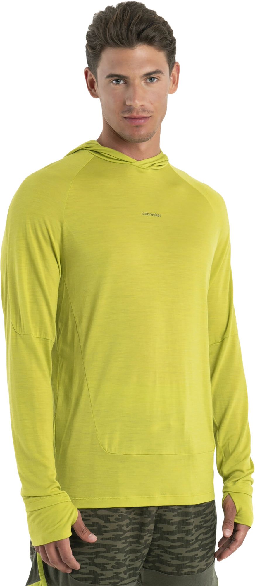 Merino 125 Cool-Lite Sphere Long Sleeve Hoodie - Men's|-|Chandail à capuchon à manches longues Mérino 125 Cool-Lite Sphere - Homme sold by The Last Hunt