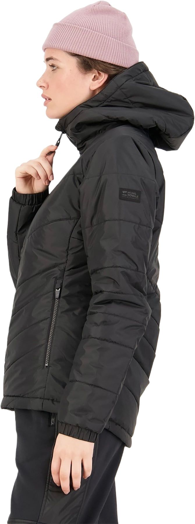 Nordkette Wool Insulation Hood - Women's|-|Manteau isolant en laine Nordkette - Femme sold by The Last Hunt product image thumbnail 4