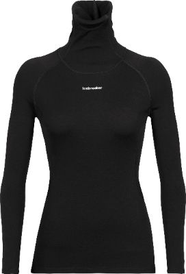 Merino Long Sleeve Roll Neck Base Layer Top - Women's|-|Couche de base en laine mérinos à manches longues et col roulé - Femme sold by The Last Hunt