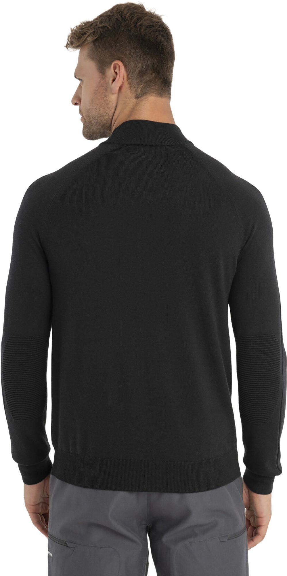 Merinofine Luxe Long Sleeve Half Zip Sweater - Men's|-|Chandail Mérinofine Luxe à manches longues et demi-glissière - Homme sold by The Last Hunt product image thumbnail 3