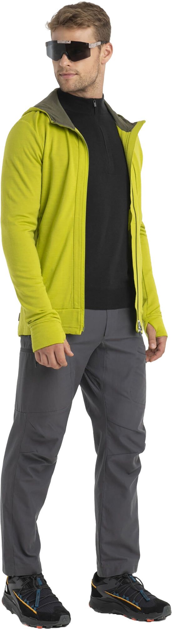 Merinofine Luxe Long Sleeve Half Zip Sweater - Men's|-|Chandail Mérinofine Luxe à manches longues et demi-glissière - Homme sold by The Last Hunt product image thumbnail 4