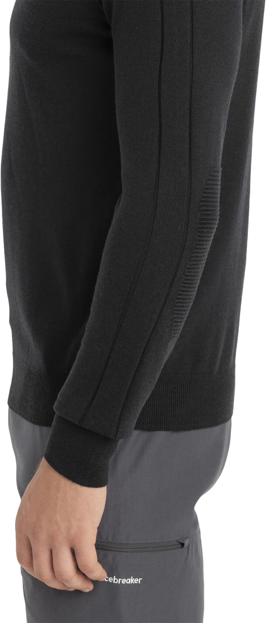 Merinofine Luxe Long Sleeve Half Zip Sweater - Men's|-|Chandail Mérinofine Luxe à manches longues et demi-glissière - Homme sold by The Last Hunt product image thumbnail 2