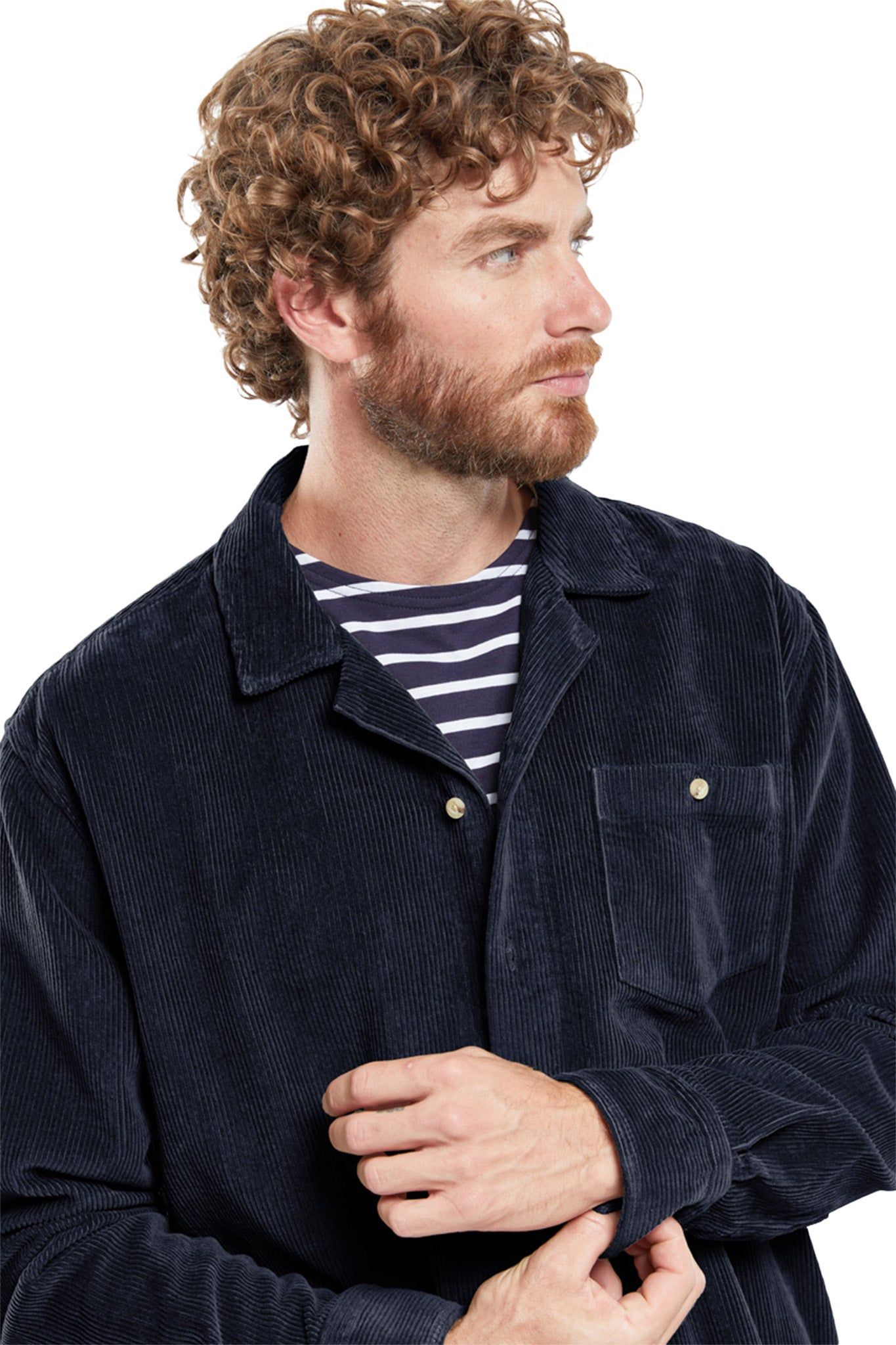 Corduroy Overshirt - Men's|-|Surchemise en velours côtelé - Homme sold by The Last Hunt product image thumbnail 2