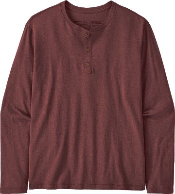 Regenerative Organic Certified Cotton Lightweight Henley Top - Men's|-|Chandail à col boutonné léger en coton Regenerative Organic Certified - Homme sold by The Last Hunt