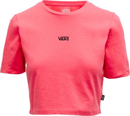 Flying V Crop Crew Neck Sport Tee - Women's|-|T-shirt sport à col rond écourté Flying V - Femme sold by The Last Hunt