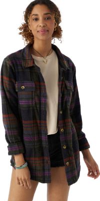 Collins Printed Superfleece Shirt Jacket - Women's|-|Manteau-chemise imprimé Collins Superfleece - Femme sold by The Last Hunt