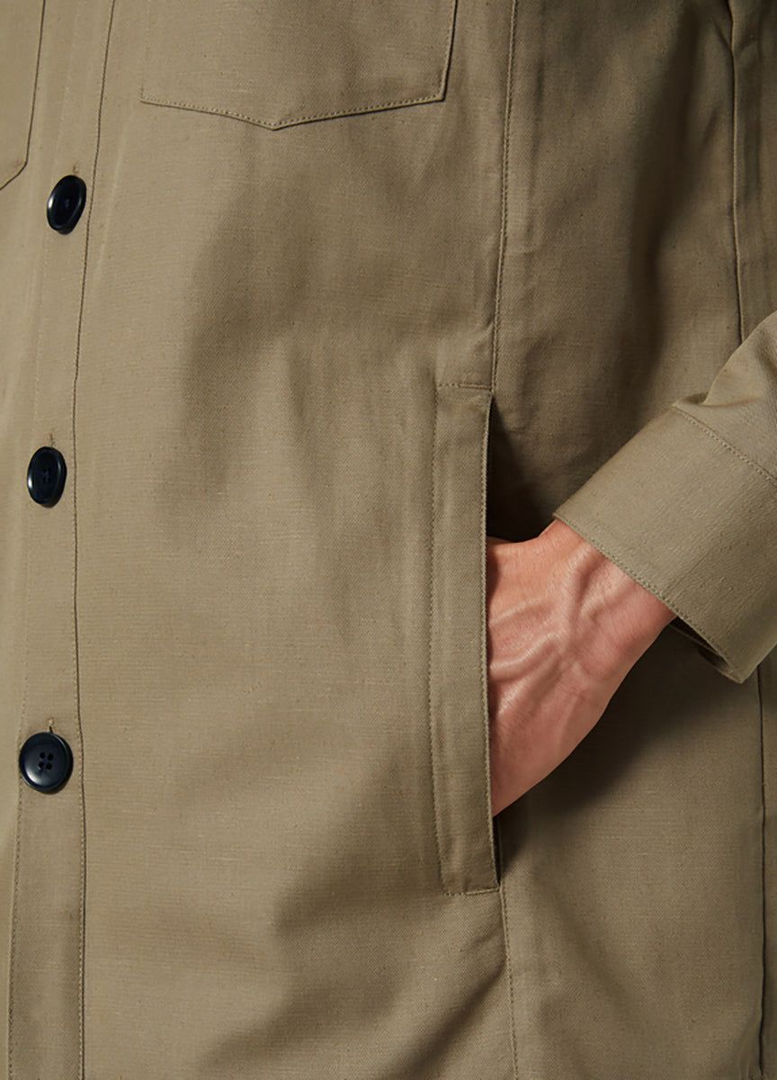 Dock Work Shacket - Men's|-|Surchemise Dock Work Shacket - Homme sold by The Last Hunt product image thumbnail 4