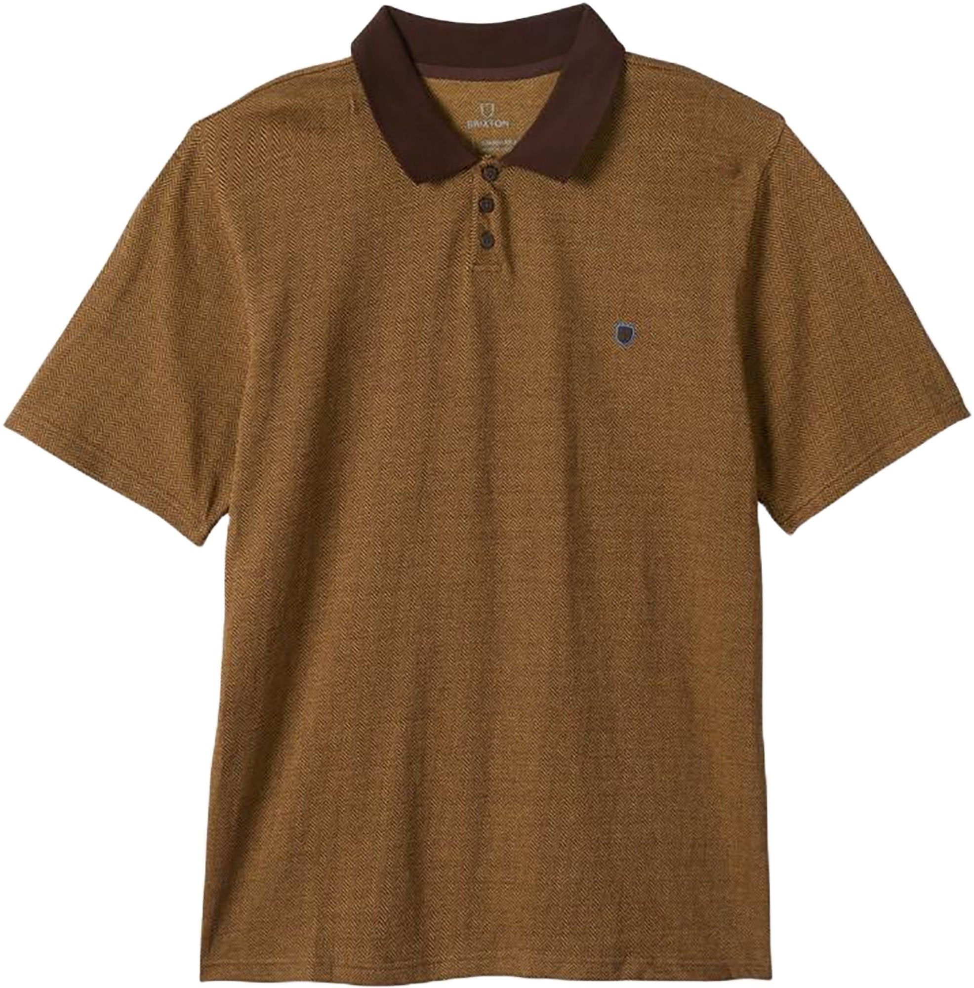 Shield Herringbone Short Sleeve Polo - Men's|-|Polo à manches courtes Shield Herringbone - Homme sold by The Last Hunt product image thumbnail 3