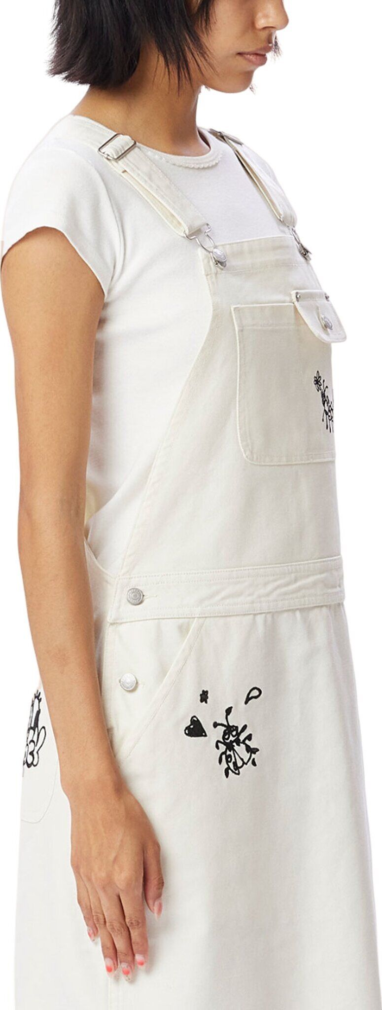 Lacy Overall Dress - Women's|-|Robe salopette en dentelle - Femme sold by The Last Hunt product image thumbnail 4