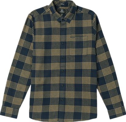 Caden Plaid Long Sleeve Shirt - Men's|-|Chemise à carreaux à manches longues Caden - Homme made by Volcom