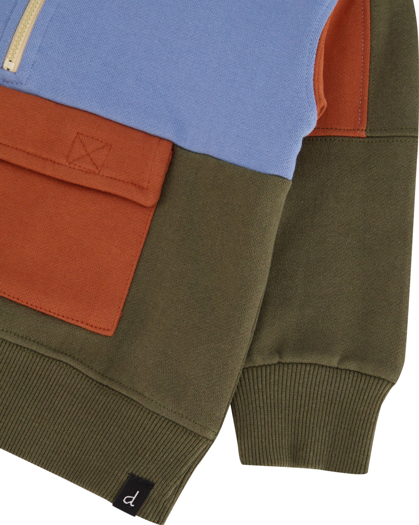 Fleece Half Zip Color Block Hooded Sweatshirt - Big Boys|-|Chandail à capuchon en molleton avec demi-glissière et couleurs contrastantes - Grand Garçon sold by The Last Hunt product image thumbnail 3