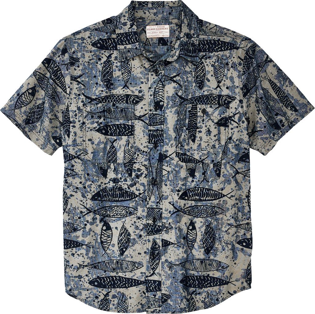 Chambray Short Sleeve Shirt - Men's|-|Chemise à manches courtes en chambray - Homme sold by The Last Hunt product image thumbnail 5