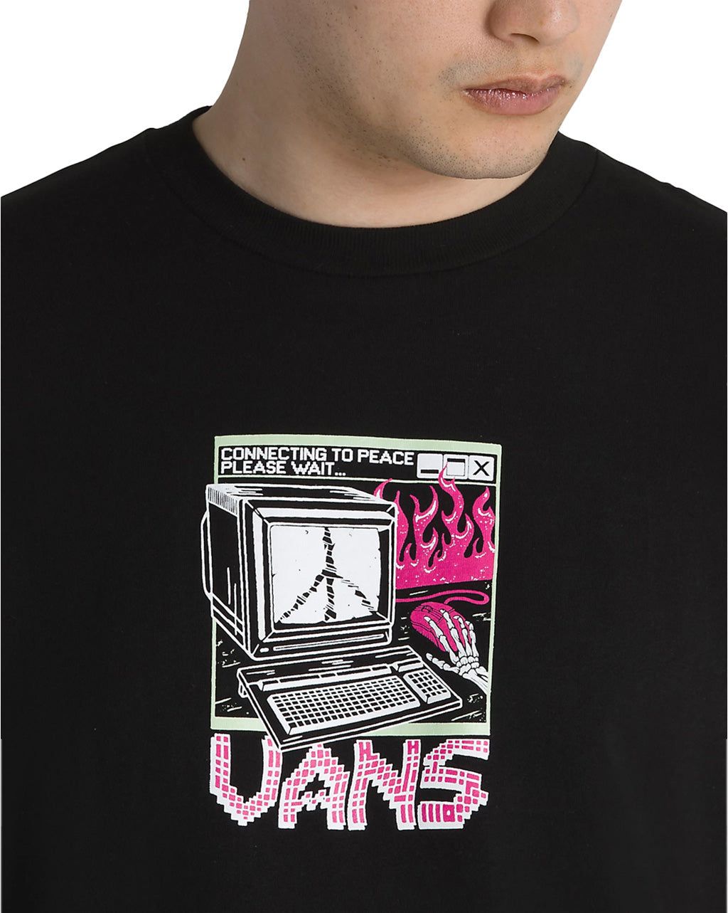 Throwback Peace Machine Tee - Unisex|-|T-shirt Throwback Peace Machine - Unisexe sold by The Last Hunt product image thumbnail 2