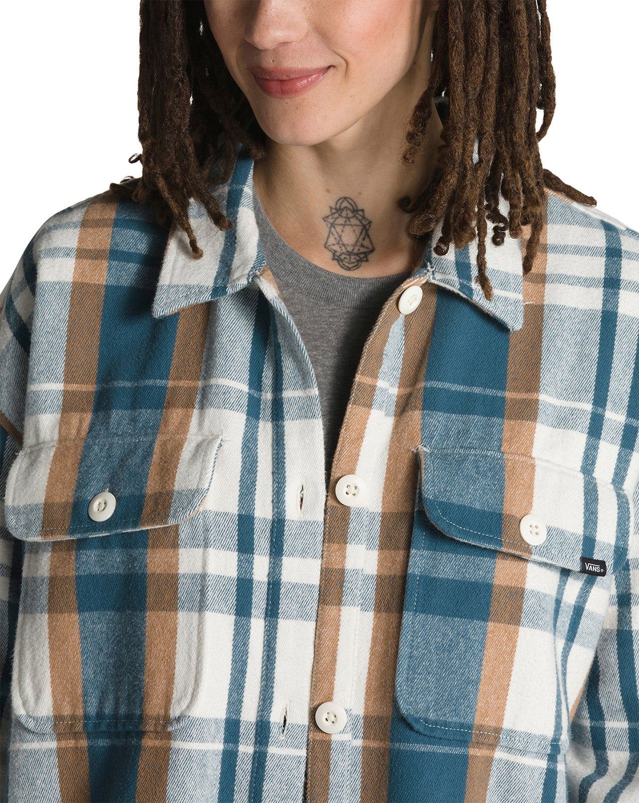 Eliza Oversized Woven Shacket - Women's|-|Eliza Oversized Woven Shacket - Femme sold by The Last Hunt product image thumbnail 3