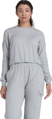 Solace Long Sleeve Cropped Crewneck Top - Women's|-|Haut écourté à manches longues et col rond Solace - Femme sold by The Last Hunt