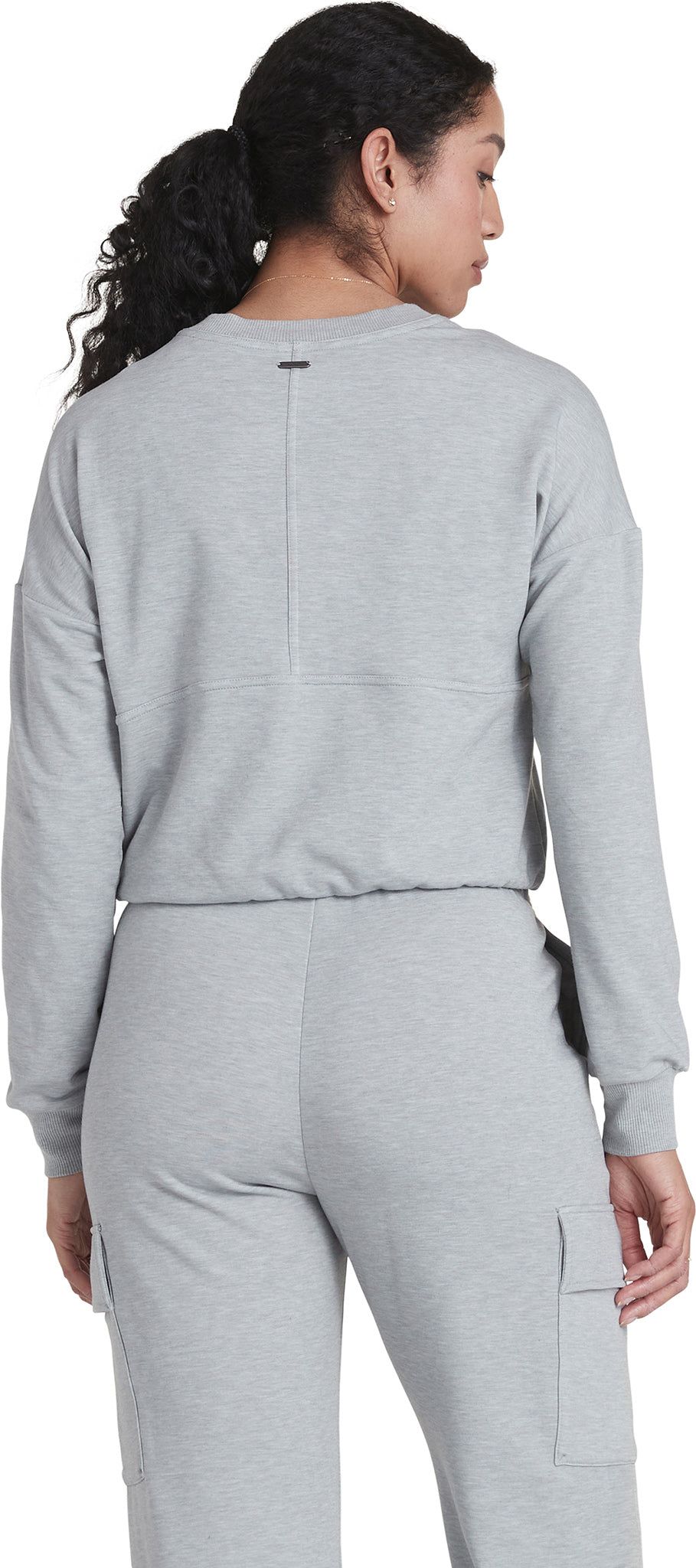 Solace Long Sleeve Cropped Crewneck Top - Women's|-|Haut écourté à manches longues et col rond Solace - Femme sold by The Last Hunt product image thumbnail 5