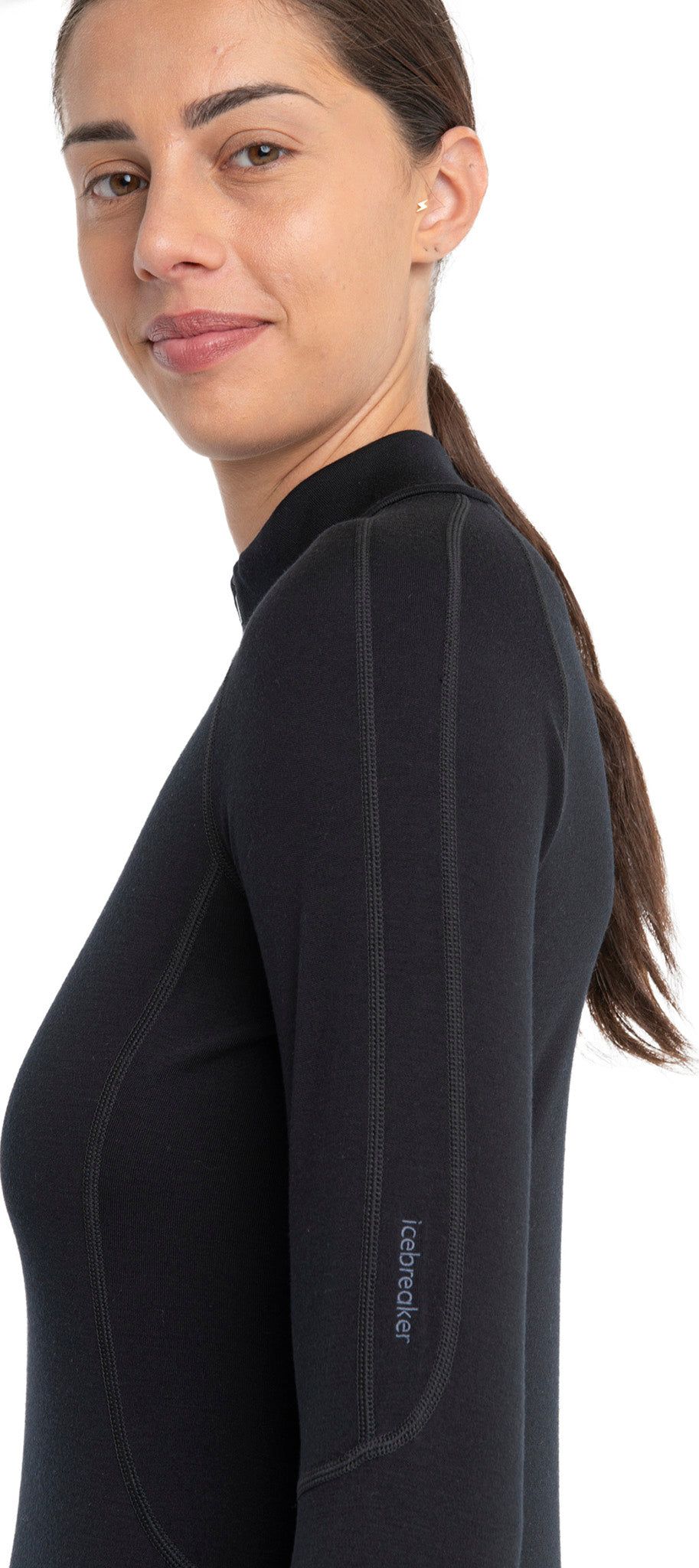 300 MerinoFine Polar Long Sleeve Half-Zip Thermal Top - Women's|-|Haut thermique à manches longues demi-glissière Polar 300 MerinoFine - Femme sold by The Last Hunt product image thumbnail 3