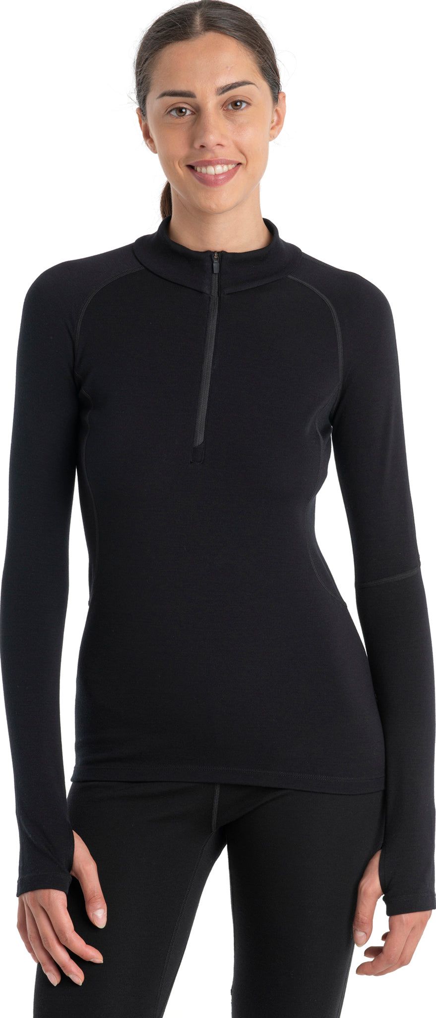 300 MerinoFine Polar Long Sleeve Half-Zip Thermal Top - Women's|-|Haut thermique à manches longues demi-glissière Polar 300 MerinoFine - Femme sold by The Last Hunt