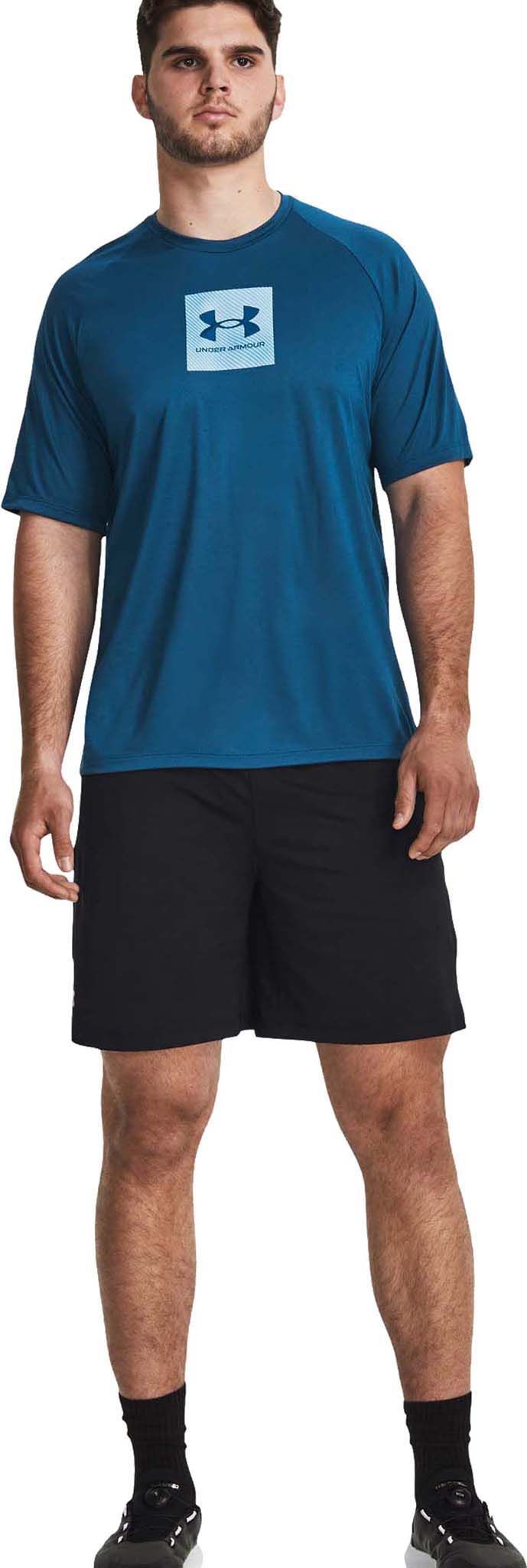 UA Tech Print Fill Short Sleeve T-Shirt - Men's|-|T-shirt à manches courtes UA Tech Print Fill - Homme sold by The Last Hunt product image thumbnail 5