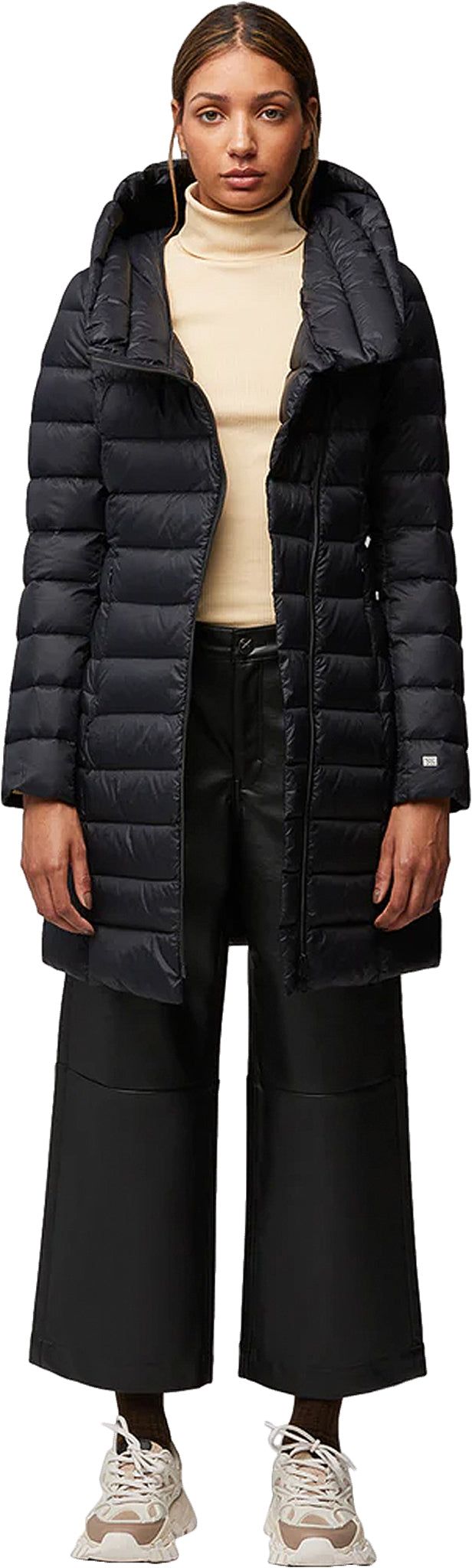 Karelle-TD Sustainable Slim-Fit Lightweight Down Coat with Hood - Women's|-|Manteau ajusté en duvet léger durable avec capuchon Karelle-TD - Femme sold by The Last Hunt product image thumbnail 5