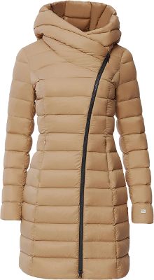 Karelle-TD Sustainable Slim-Fit Lightweight Down Coat with Hood - Women's|-|Manteau ajusté en duvet léger durable avec capuchon Karelle-TD - Femme sold by The Last Hunt