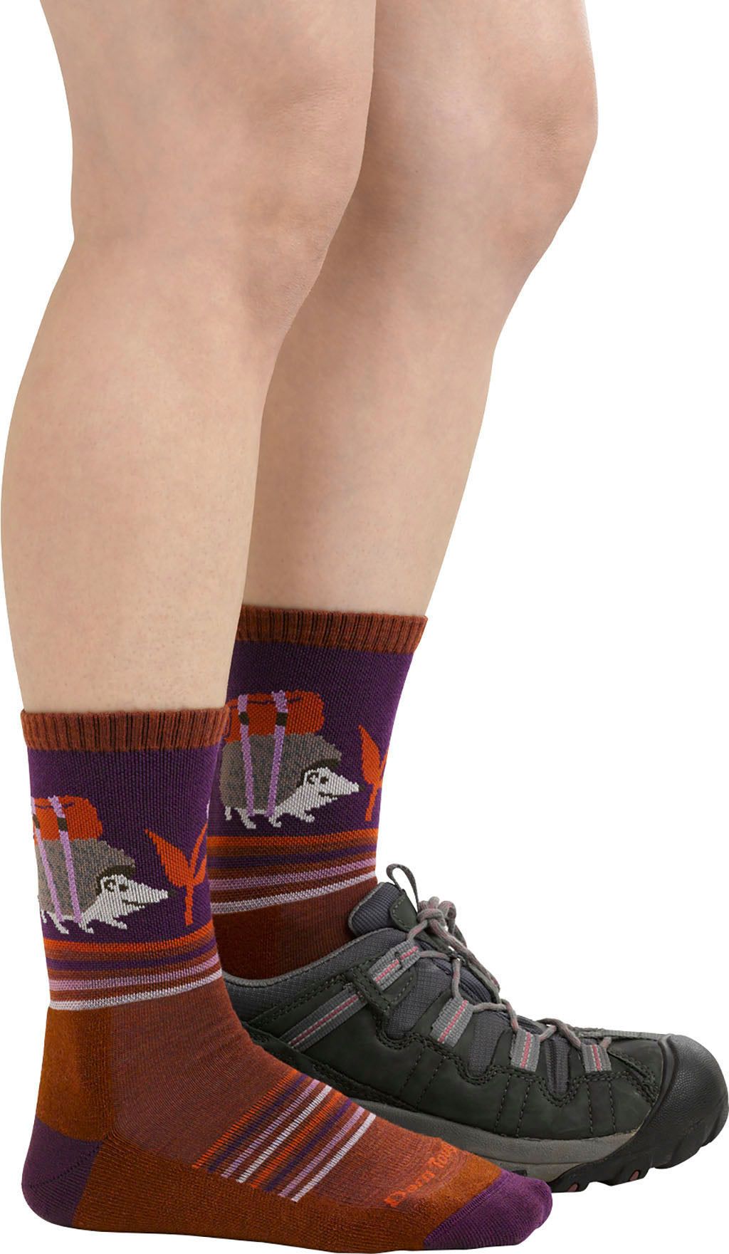 Critter Club Micro Crew Lightweight with Cushion Sock - Women's|-|Chaussettes coussinées légères Critter Club Micro Crew - Femme sold by The Last Hunt product image thumbnail 3