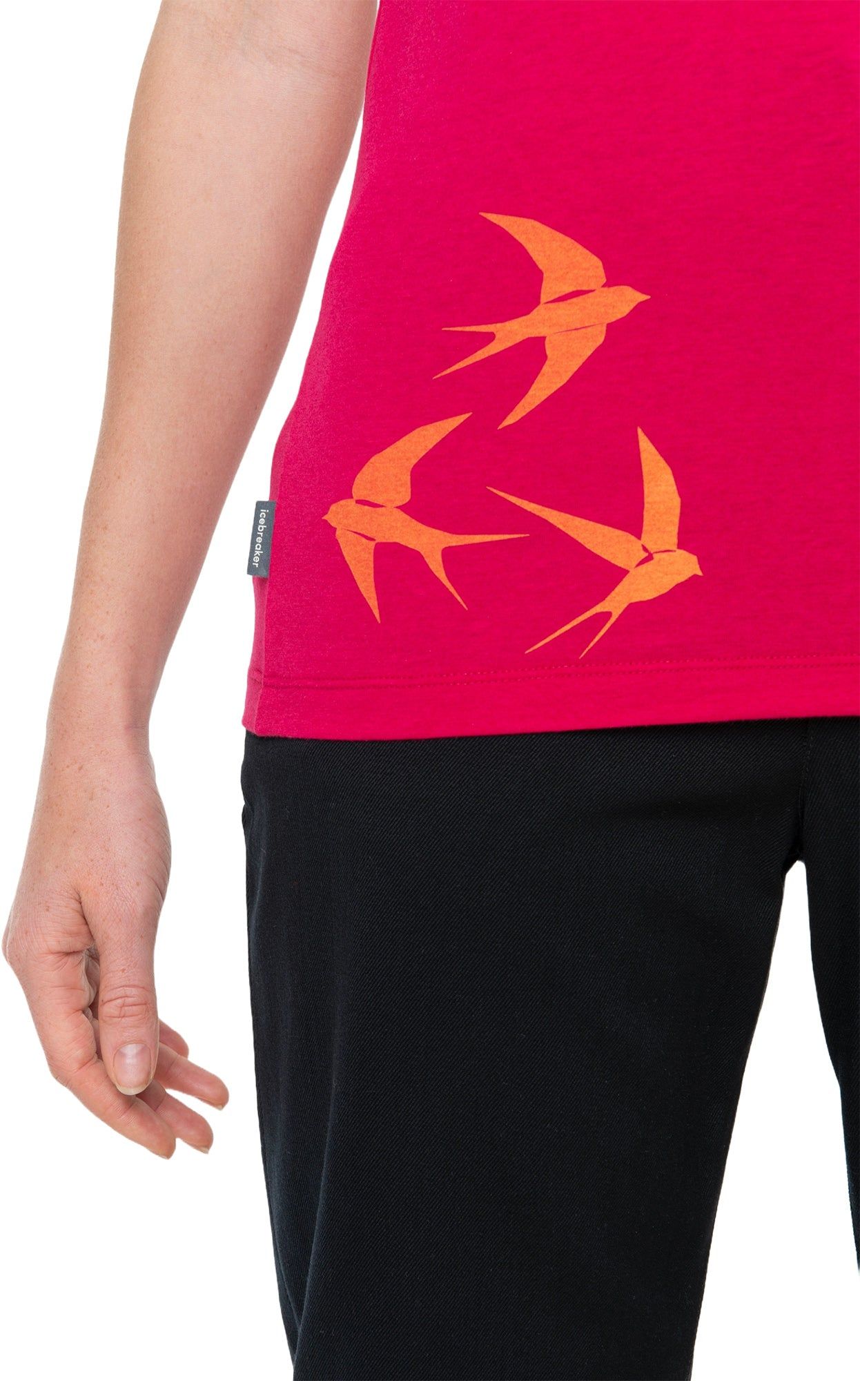 Merino Central Classic Short Sleeve Tee Swarming Shapes - Women's|-|T-shirt classique à manches courtes Mérino Central Swarming Shape - Femme sold by The Last Hunt product image thumbnail 3