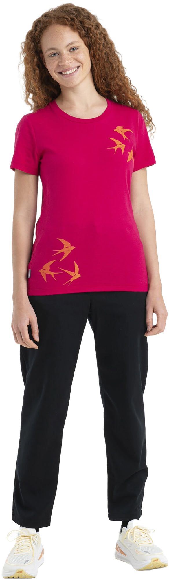 Merino Central Classic Short Sleeve Tee Swarming Shapes - Women's|-|T-shirt classique à manches courtes Mérino Central Swarming Shape - Femme sold by The Last Hunt product image thumbnail 4