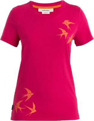 Merino Central Classic Short Sleeve Tee Swarming Shapes - Women's|-|T-shirt classique à manches courtes Mérino Central Swarming Shape - Femme sold by The Last Hunt