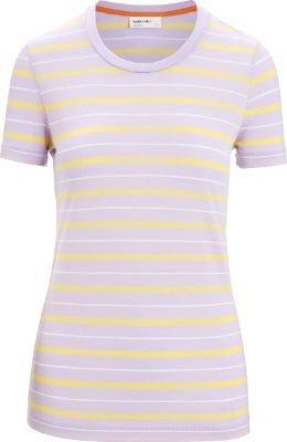 Wave Merino Short Sleeve Stripe T-Shirt - Women's|-|T-shirt rayé à manches courtes en laine mérinos Wave - Femme sold by The Last Hunt