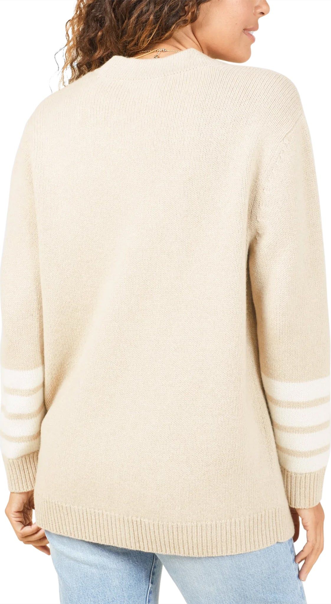 Cameron Boyfriend Cashmere Cardigan - Women's|-|Cardigan boyfriend en cachemire Cameron - Femme sold by The Last Hunt product image thumbnail 4