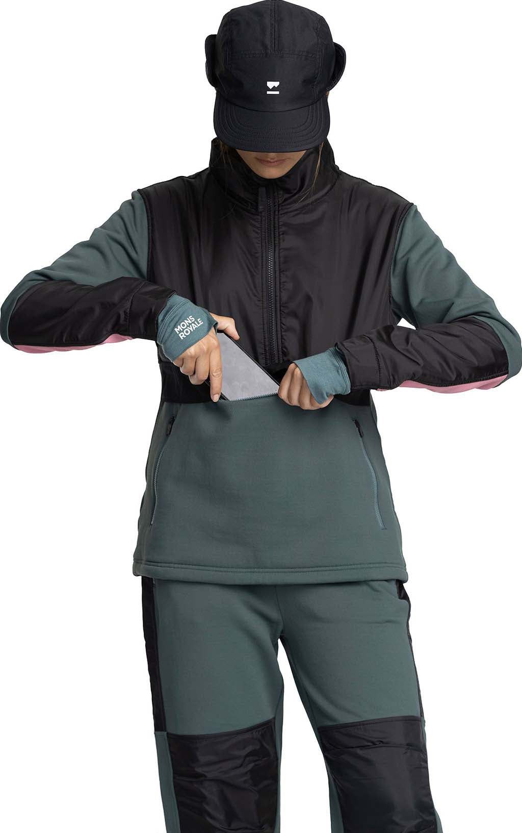 Decade Merino Fleece Pullover - Womens|-|Chandail en molleton Mérinos Decade - Femme sold by The Last Hunt product image thumbnail 2