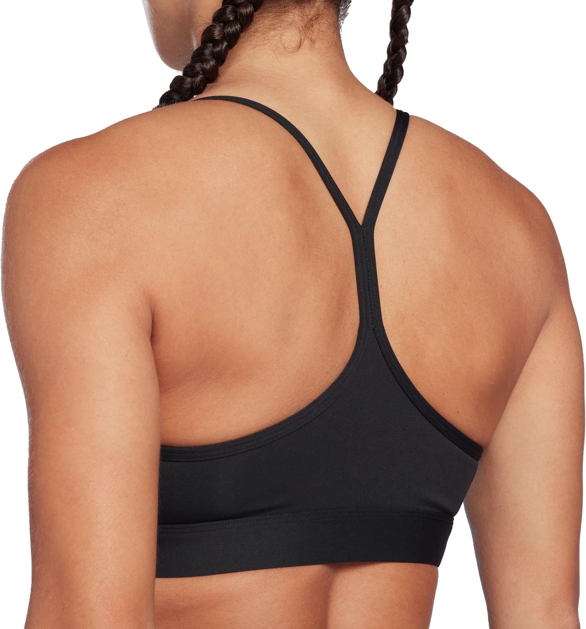 Reebok Lux Skinny Strap Medium-Support Sports Bra - Women’s|-|Brassière Reebok Lux skinny strap medium-support sports - Femme sold by The Last Hunt product image thumbnail 4