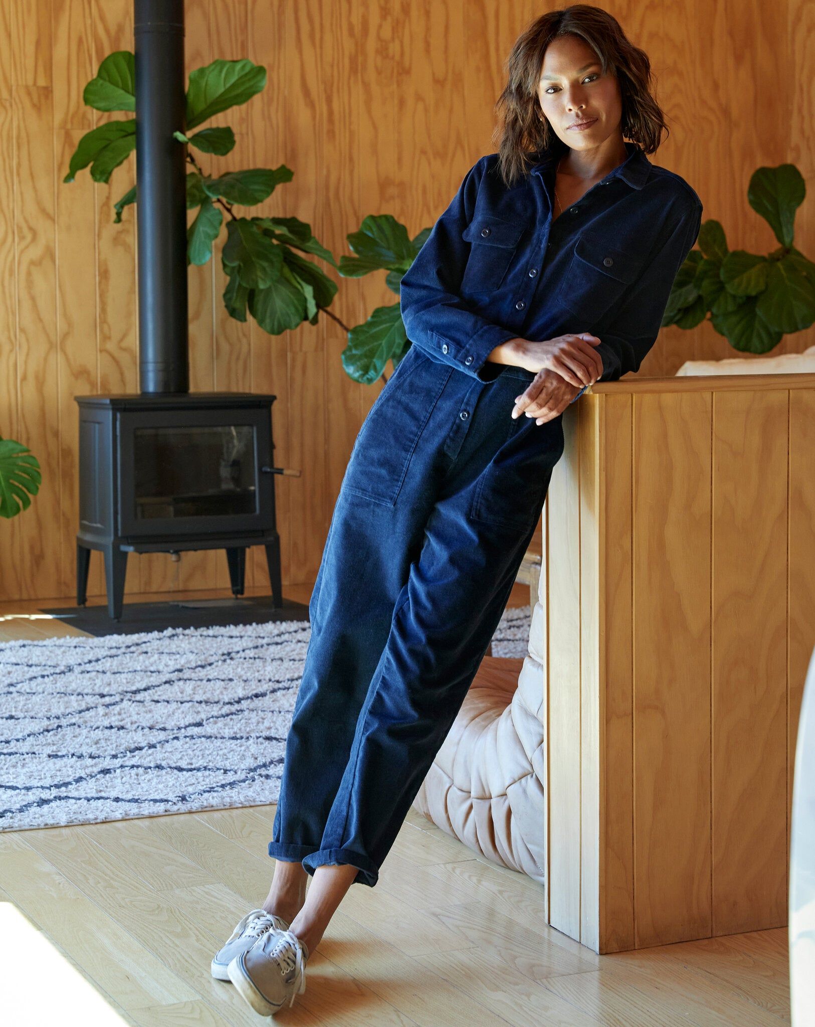 Cord S.E.A. Long Sleeve Jumpsuit - Women's|-|Combinaison à manches longues Cord S.E.A. - Femme sold by The Last Hunt product image thumbnail 4