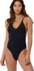 Deep V-Neck Cami One-piece Swimsuit - Women's|-|Maillot de bain une pièce Deep V-Neck Cami - Femme sold by The Last Hunt