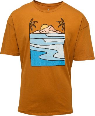 Seaside Short Sleeve Oversized Knit Tee - Women's|-|T-shirt tricoté à manches courtes surdimensionné Seaside - Femme sold by The Last Hunt