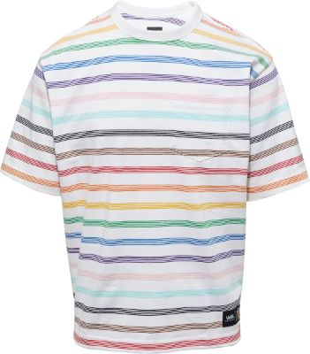 2023 Pride Stripe Knit T-Shirt - Men's|-|T-shirt 2023 Pride Stripe Knit - Homme sold by The Last Hunt