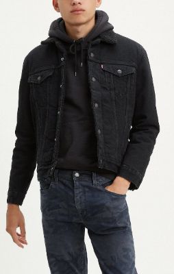 Sherpa Trucker Jacket - Men's|-|Manteau Trucker Sherpa - Homme sold by The Last Hunt