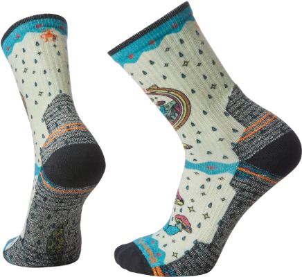 Hike Light Cushion Explore The Unknown Print Crew Socks - Unisex|-|Chaussettes mi-mollet à imprimé Explore The Unknown Hike Light Cushion - Unisexe made by Smartwool